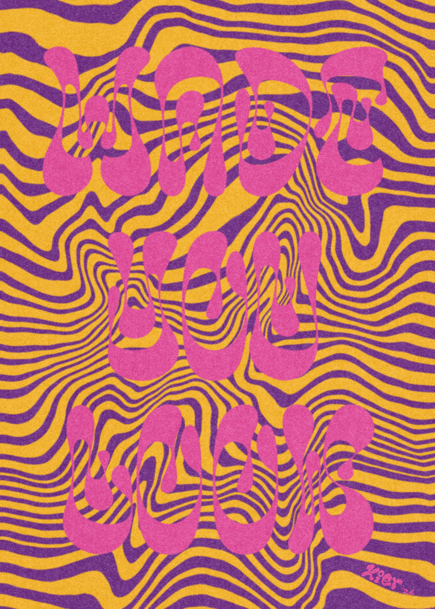 Made You Trip 5x7 print